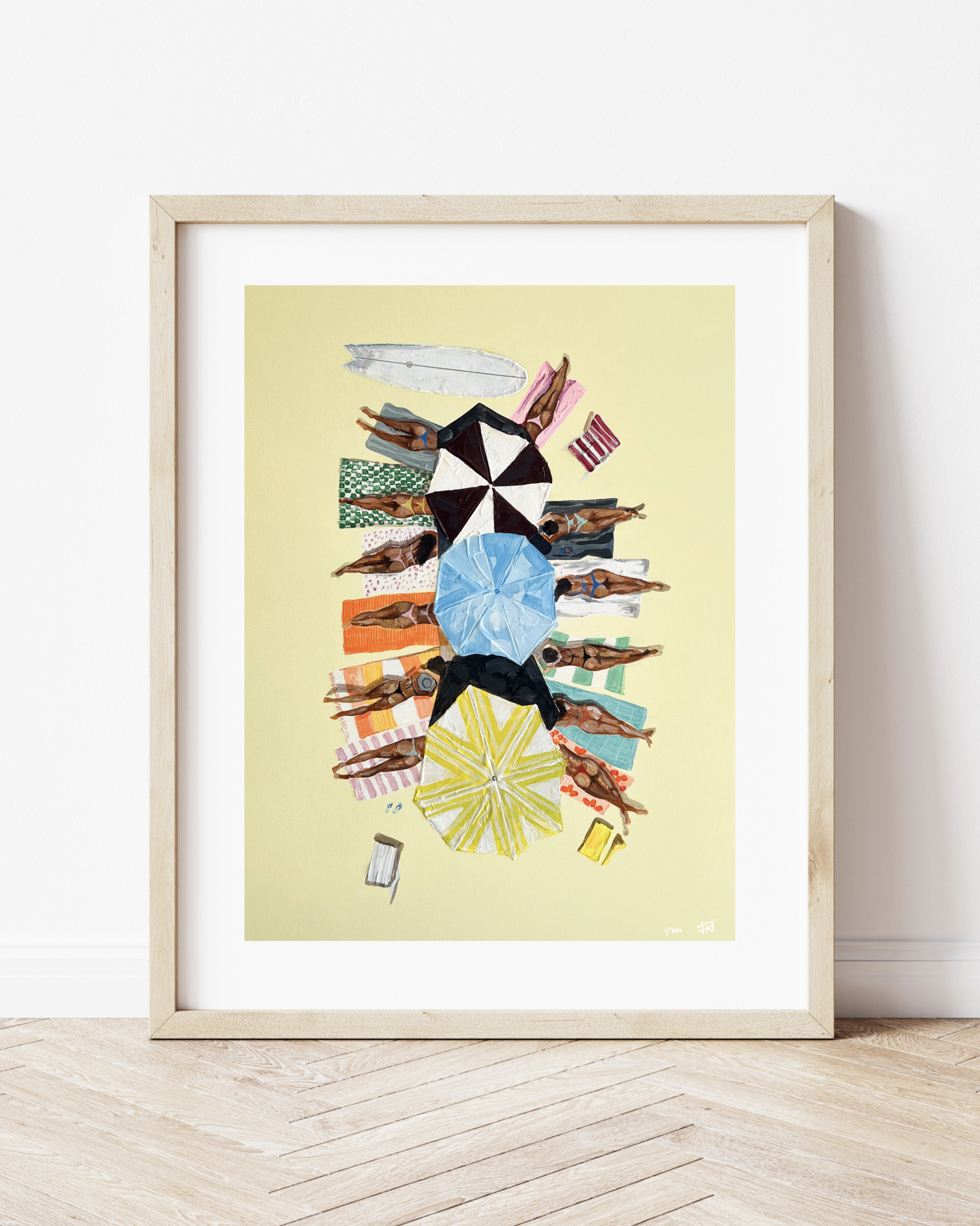 La Hora De La Sombrilla Print
